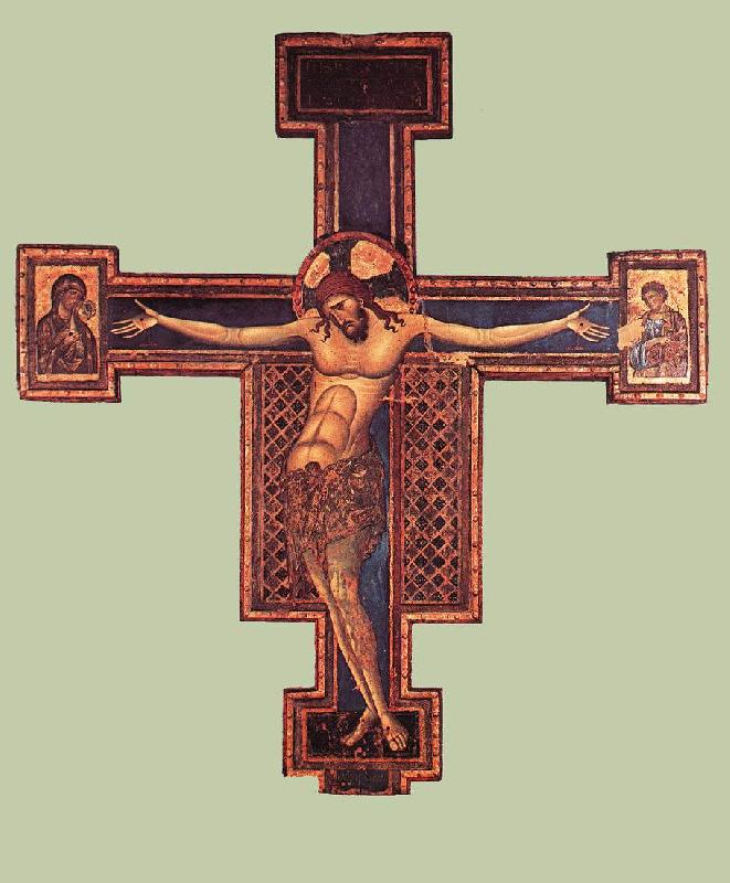 GIUNTA PISANO Crucifix swg Germany oil painting art